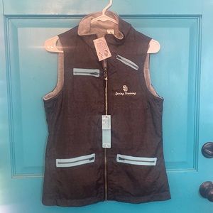 NWT Vintage Women's Antigua Padres Spring Training Vest